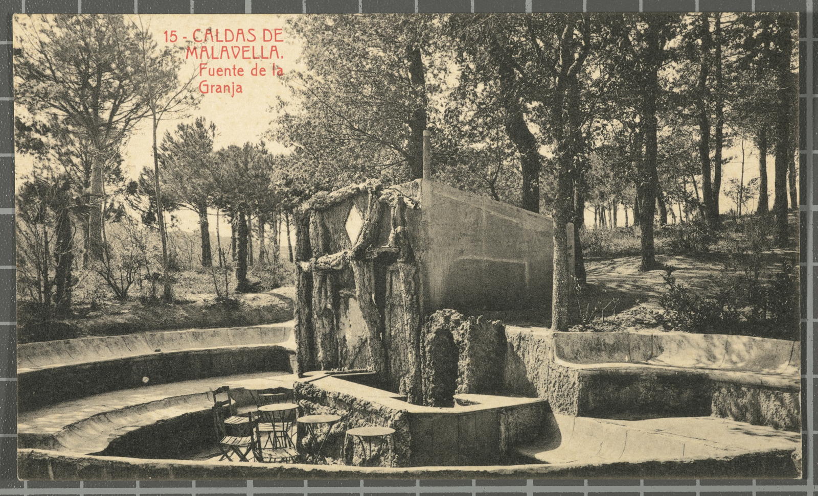 Desconegut, 15 - Malavella Caldas. Farm Fountain