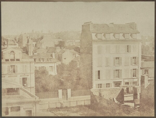 Hippolyte Bayard, [Houses on rue de la Paix, now rue de la Condamine, Batignolles]