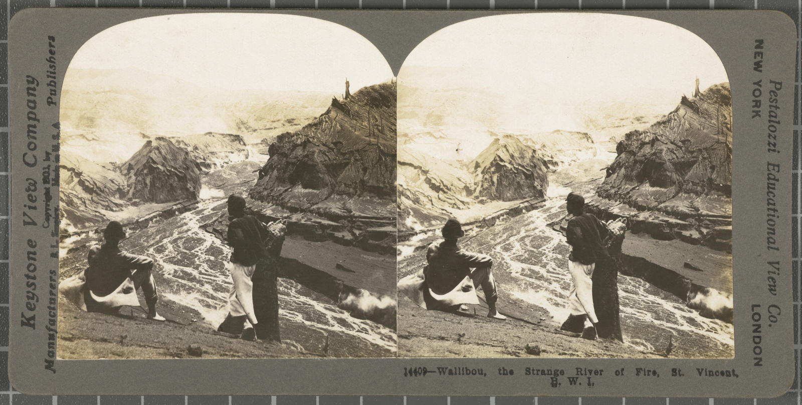 Desconegut, Wallibou, the Strange River of Fire, St. Vincent. Keystone View Company, Pestalozzi Educational View Co