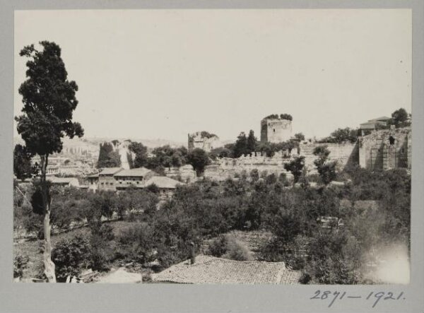 K.A.C. Creswell, City Walls, Istanbul