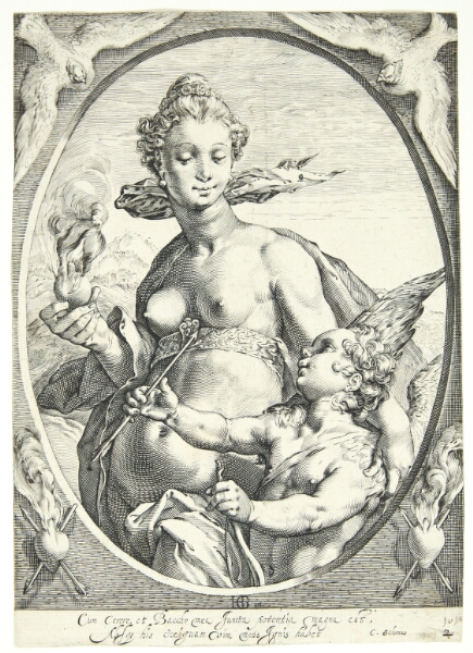 Hendrick Goltzius, Venus og Amor