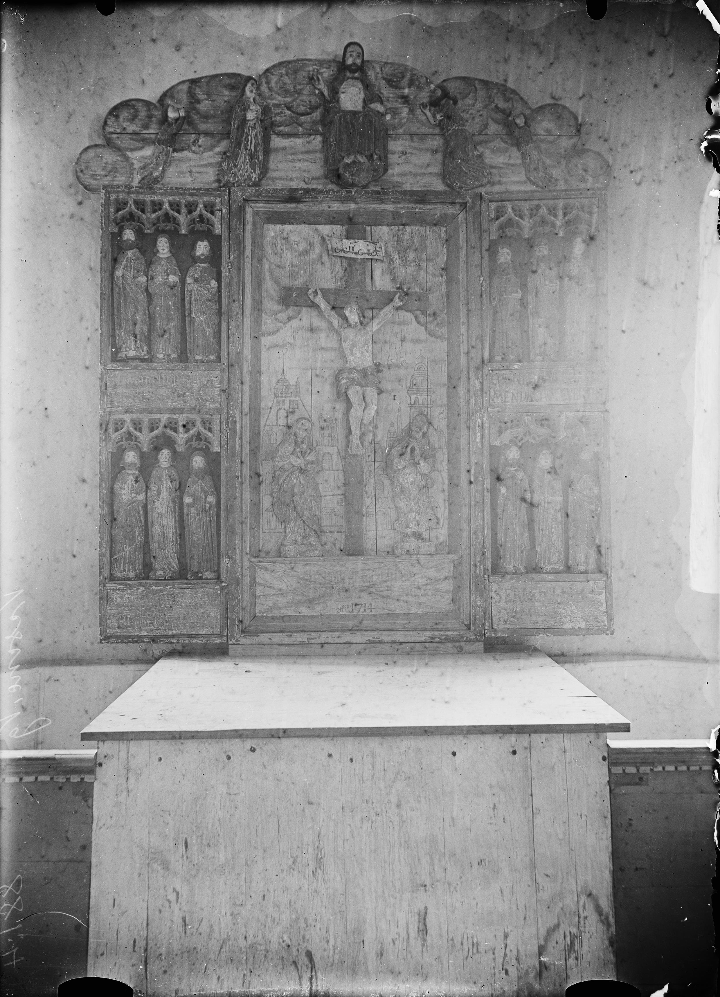 Axel Forssén, Vesene kyrka