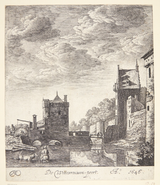 Herman Saftleven, Wittevrouwenpoort, Utrecht