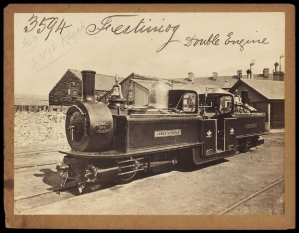 Francis Frith, Festiniog.  Double Engine