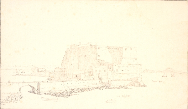 Christen Købke, Castel dell'Ovo i Napoli