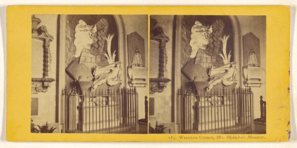 Unknown, Wrexham Church, Mrs. Myddelton's Monument.