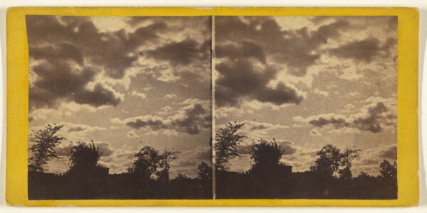 Edward and Henry T. Anthony & Co., Cloud Study.