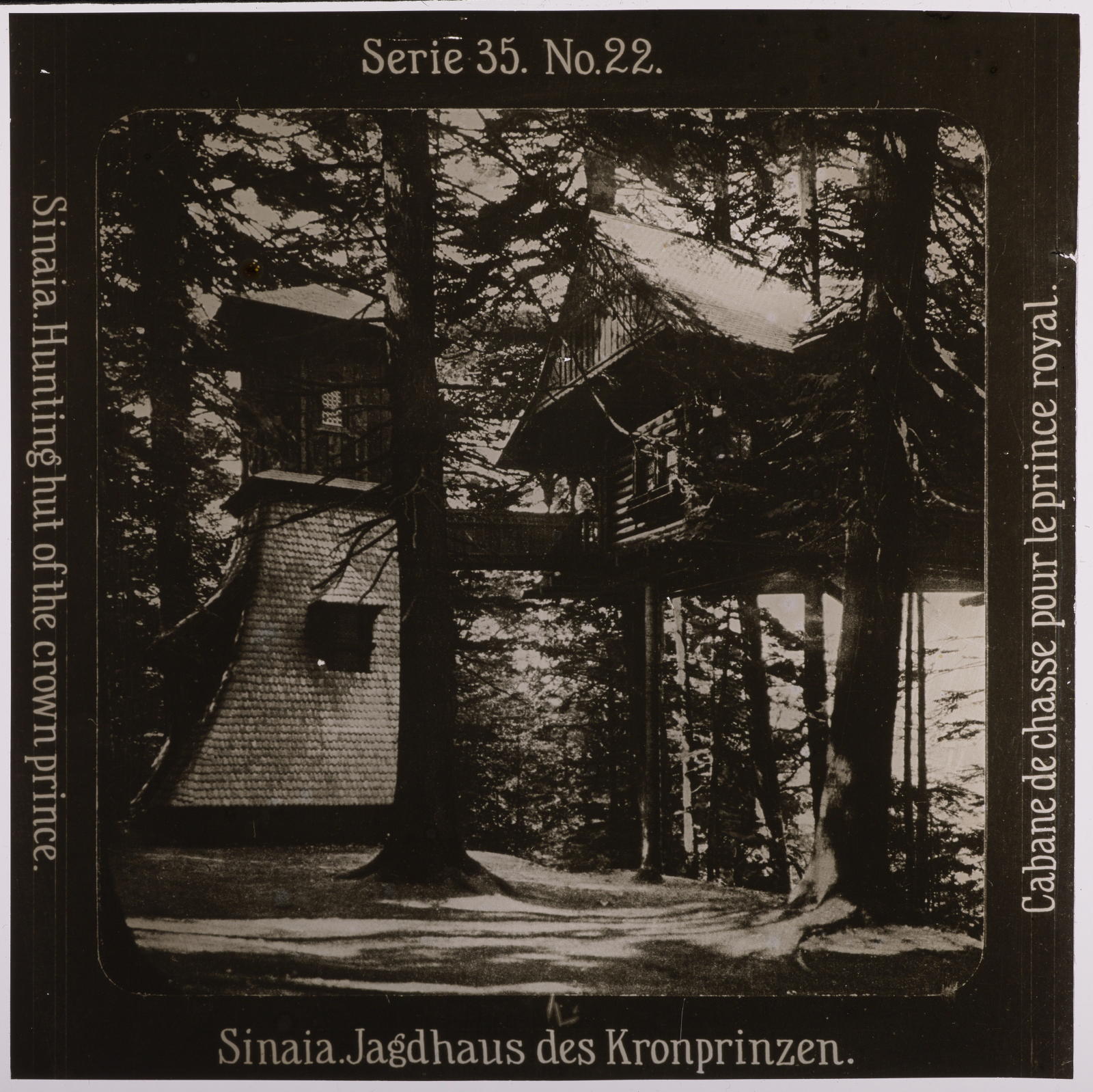 Desconegut, Sinaia. Jagdhaus des Kronprinzen Projection für Alle