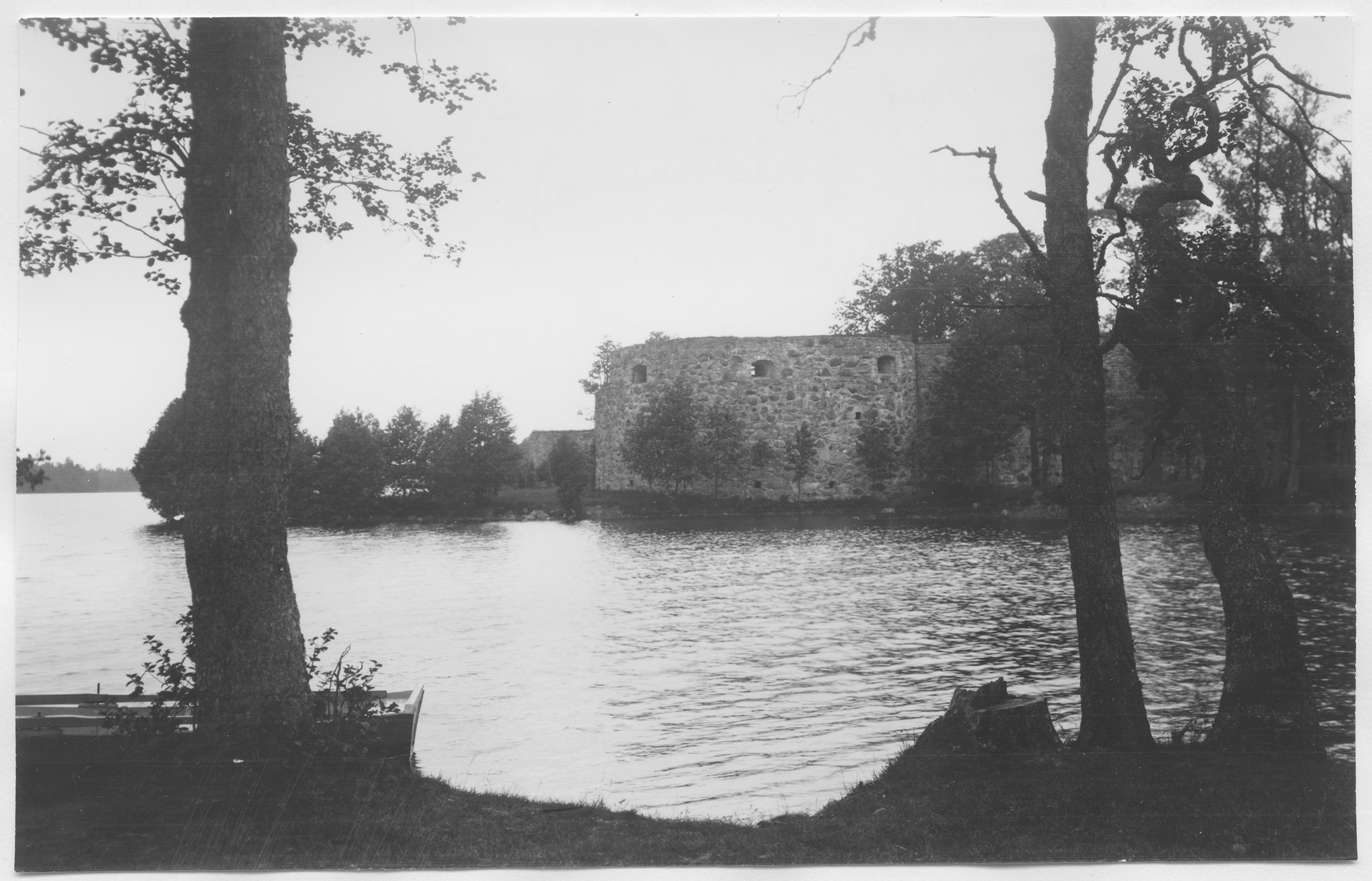 Mårten Sjöbeck, Kronobergs slottsruin