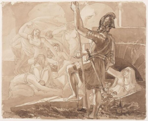 Unknown, Drawing by a member of the Sketching Society