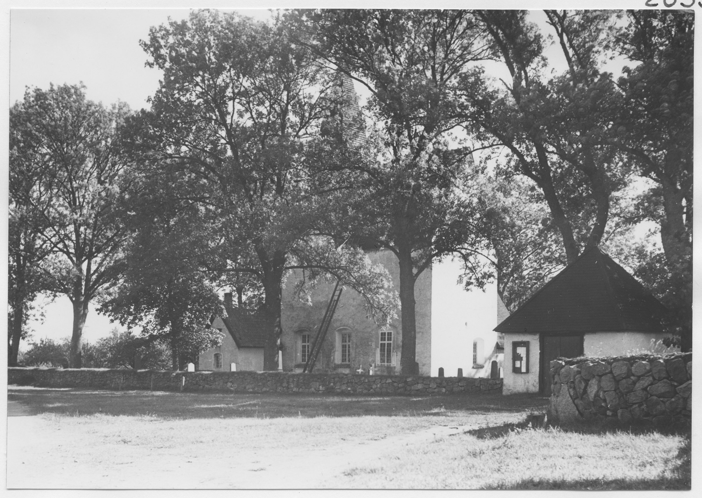 Mårten Sjöbeck, Hossmo kyrka