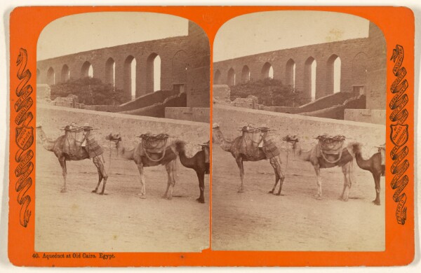 Charles Bierstadt, Aqueduct at Old Cairo. Egypt.