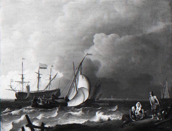 Ludolf Bakhuysen, Rough Sea