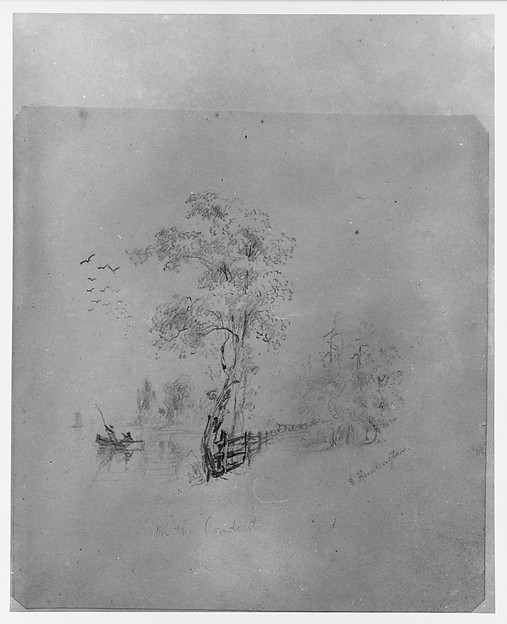 Daniel Huntington, On the Rondout (from McGuire Scrapbook)