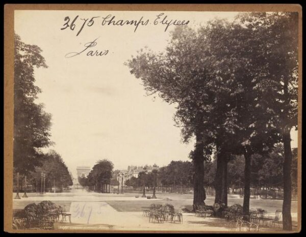 Francis Frith, Champs Elysees.  Paris