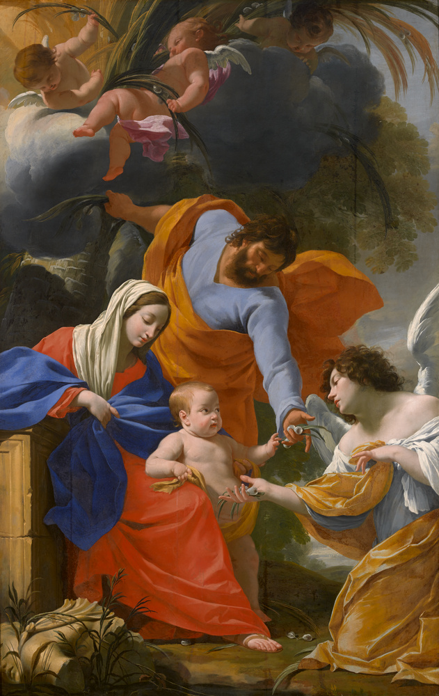 Simon Vouet, Le Repos de la Sainte famille