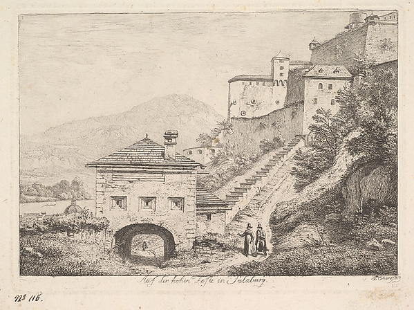 Johann Christoph Erhard, On the High Fortress in Salzburg ("Auf der hohen Feste [Festung] in Salzburg")