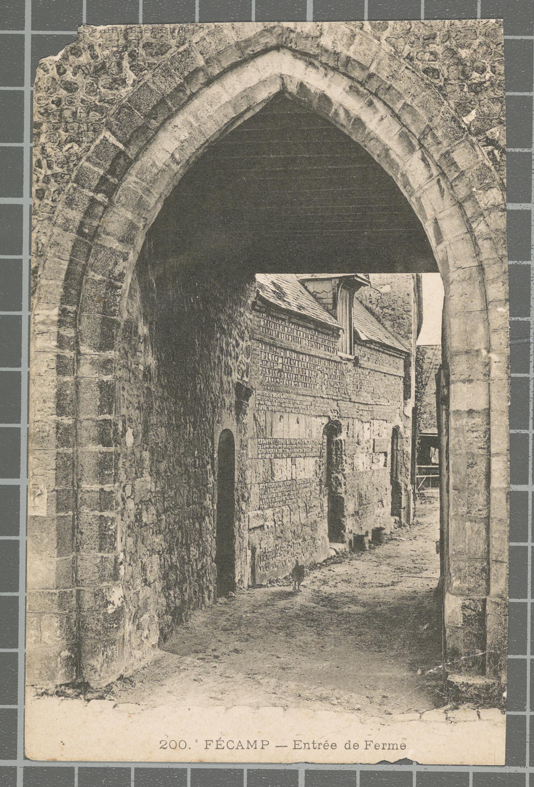 Desconegut, 200. Fécamp - Entrée de Ferme