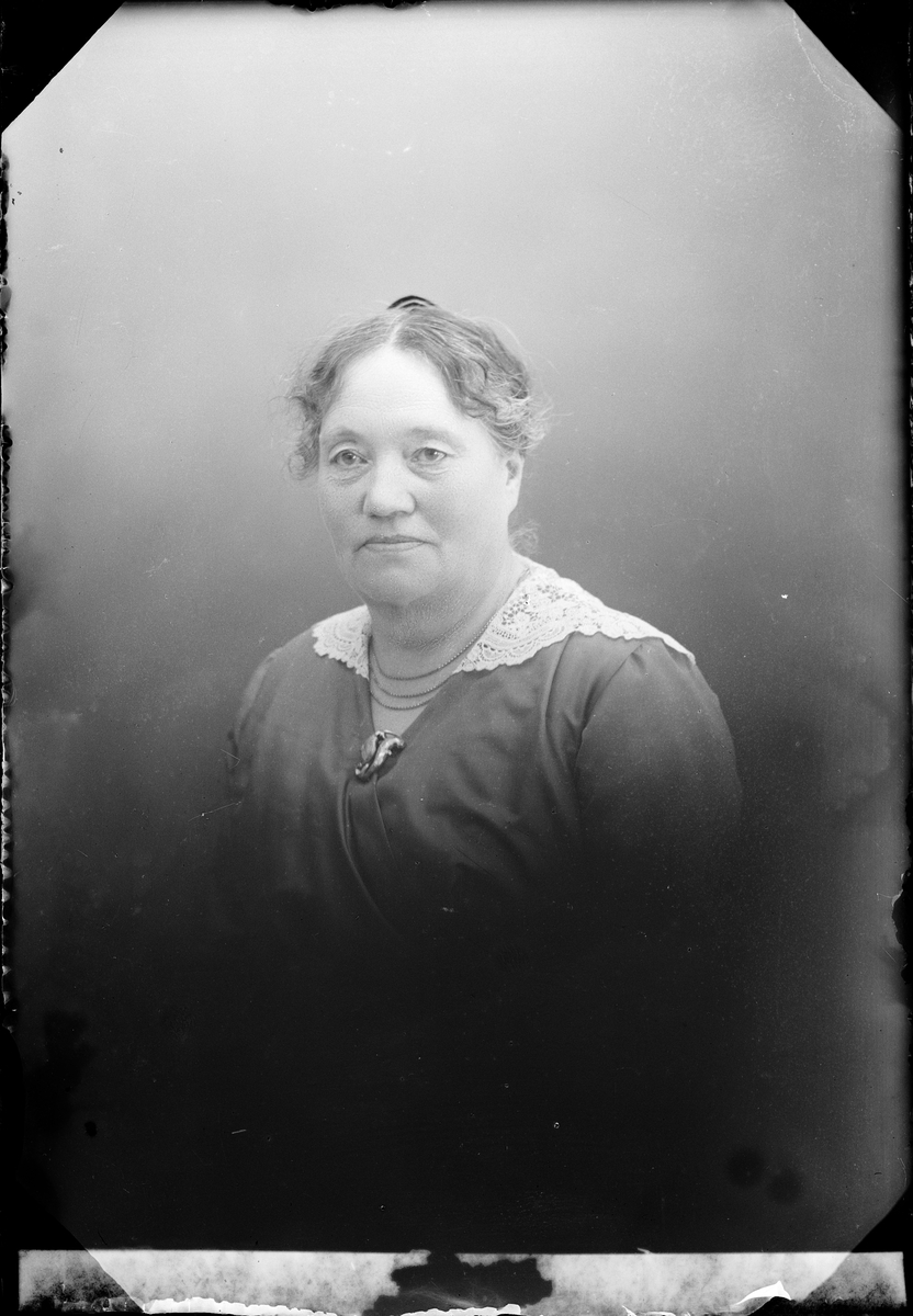 Skötsner-Edhlund, Ateljé Portrait - the Prostine Lundell of Lövstabruk, Uppland 1921