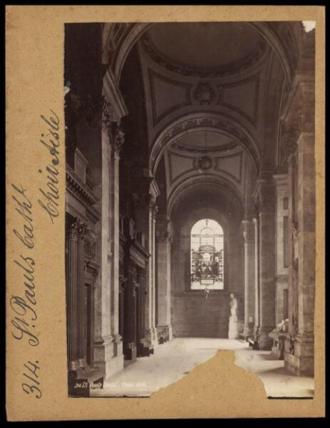 Francis Frith, St. Paul's Cath'l.  Choir Aisle