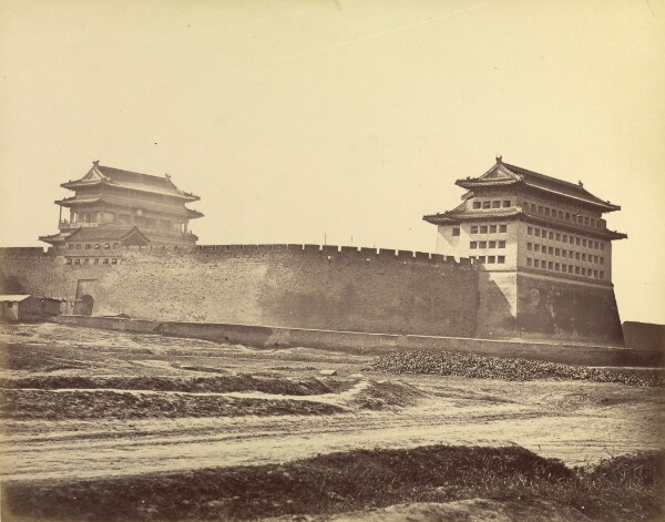 Felice Beato, [Anting Gate of Peking after the Surrender]