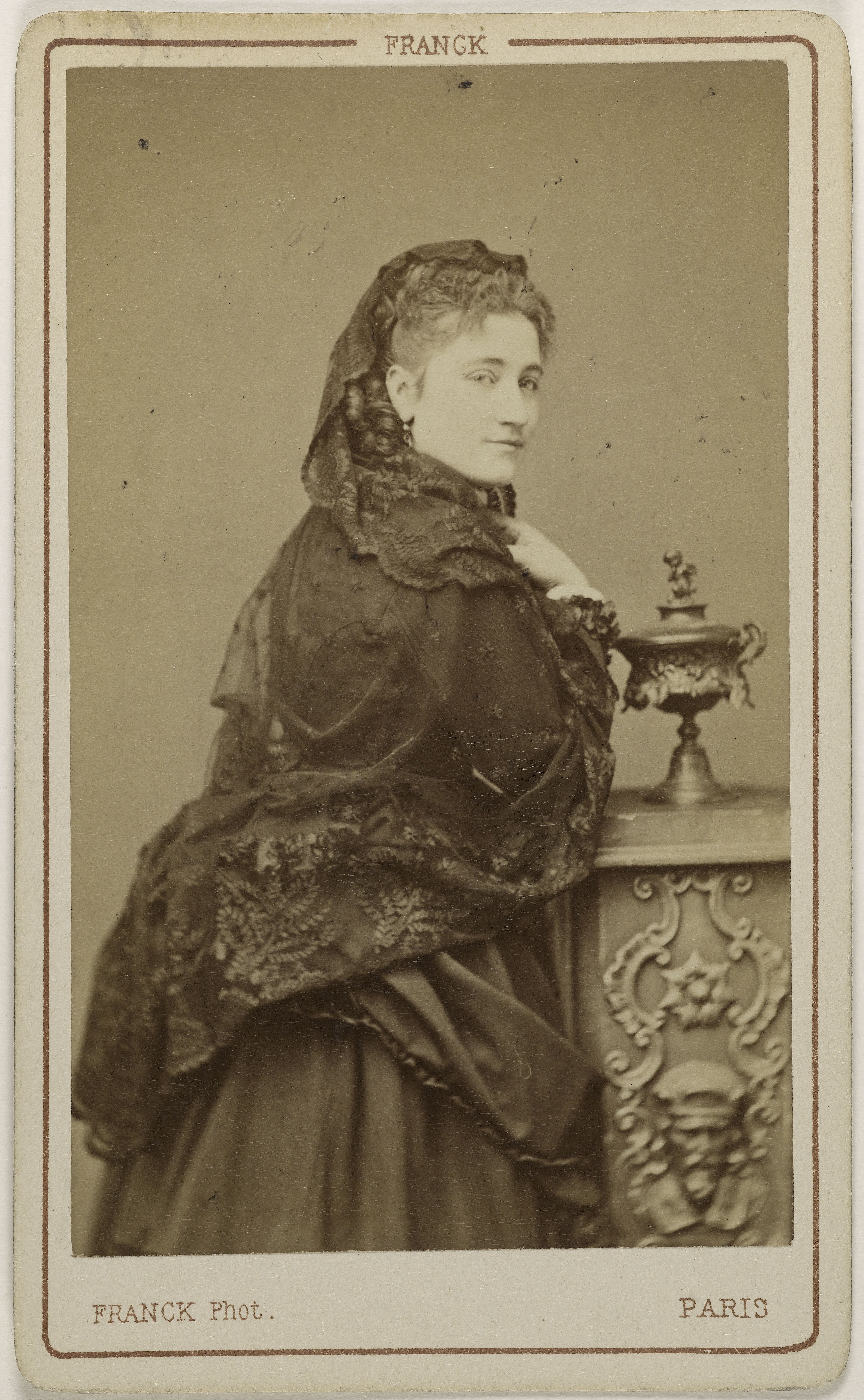 Franck, Portrait de Bernard, (actrice)