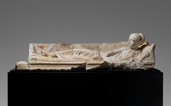 Unknown, Kline Monument with a Reclining Girl
