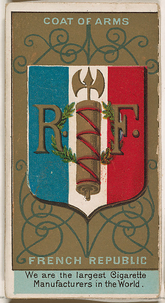 W. Duke, Sons & Co., President Sadi-Carnot of France, from the Rulers, Flags, and Coats of Arms series (N126-2) issued by W. Duke, Sons & Co.