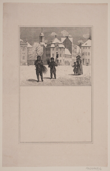 Adolph Kittendorff, Skorstensfejerne. Prøvetryk til Chr. Winther og M. Rørbye, "25 Billeder for små børn"