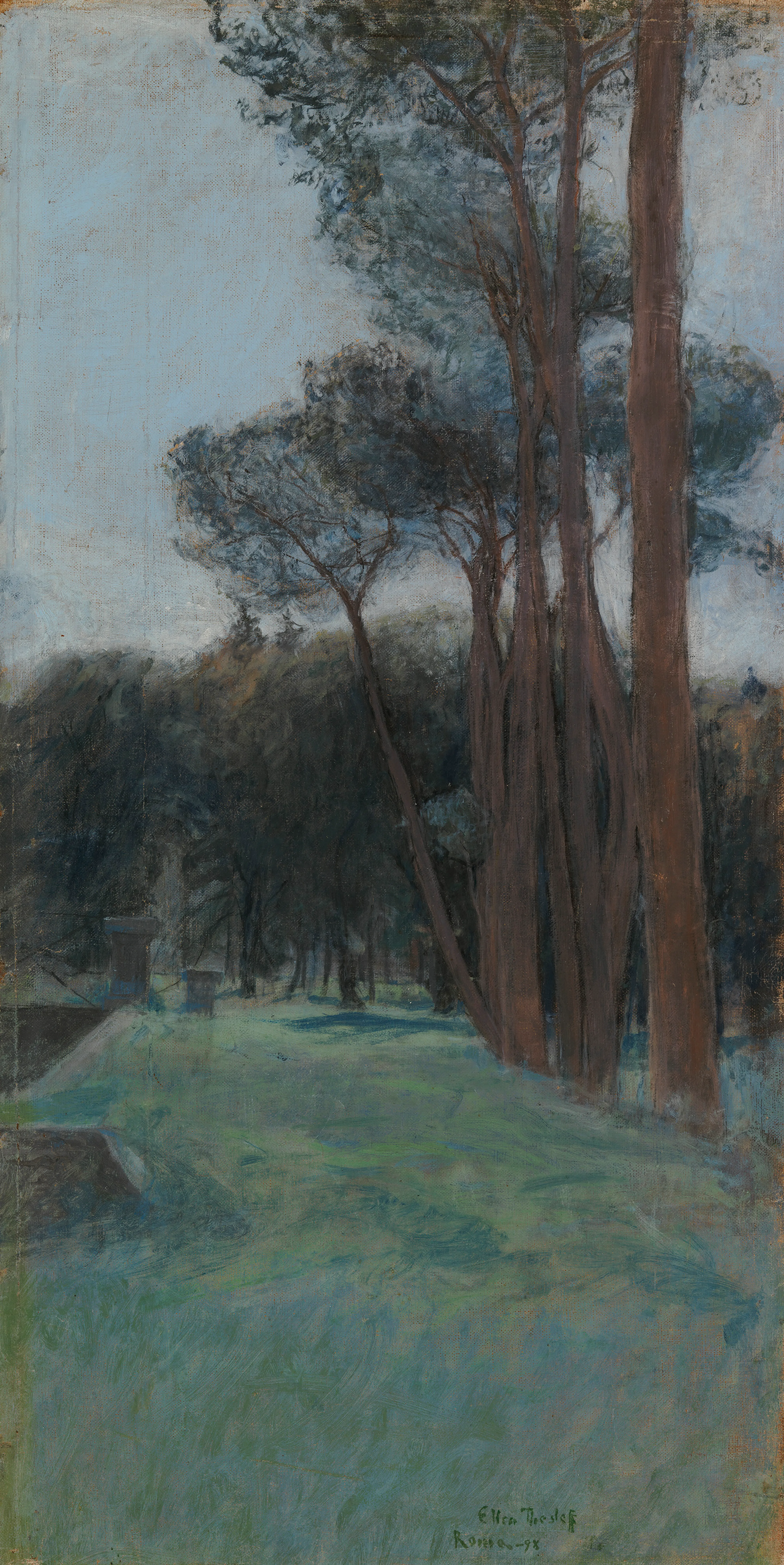 Ellen Thesleff, Umbrella Pines, Villa Borghese