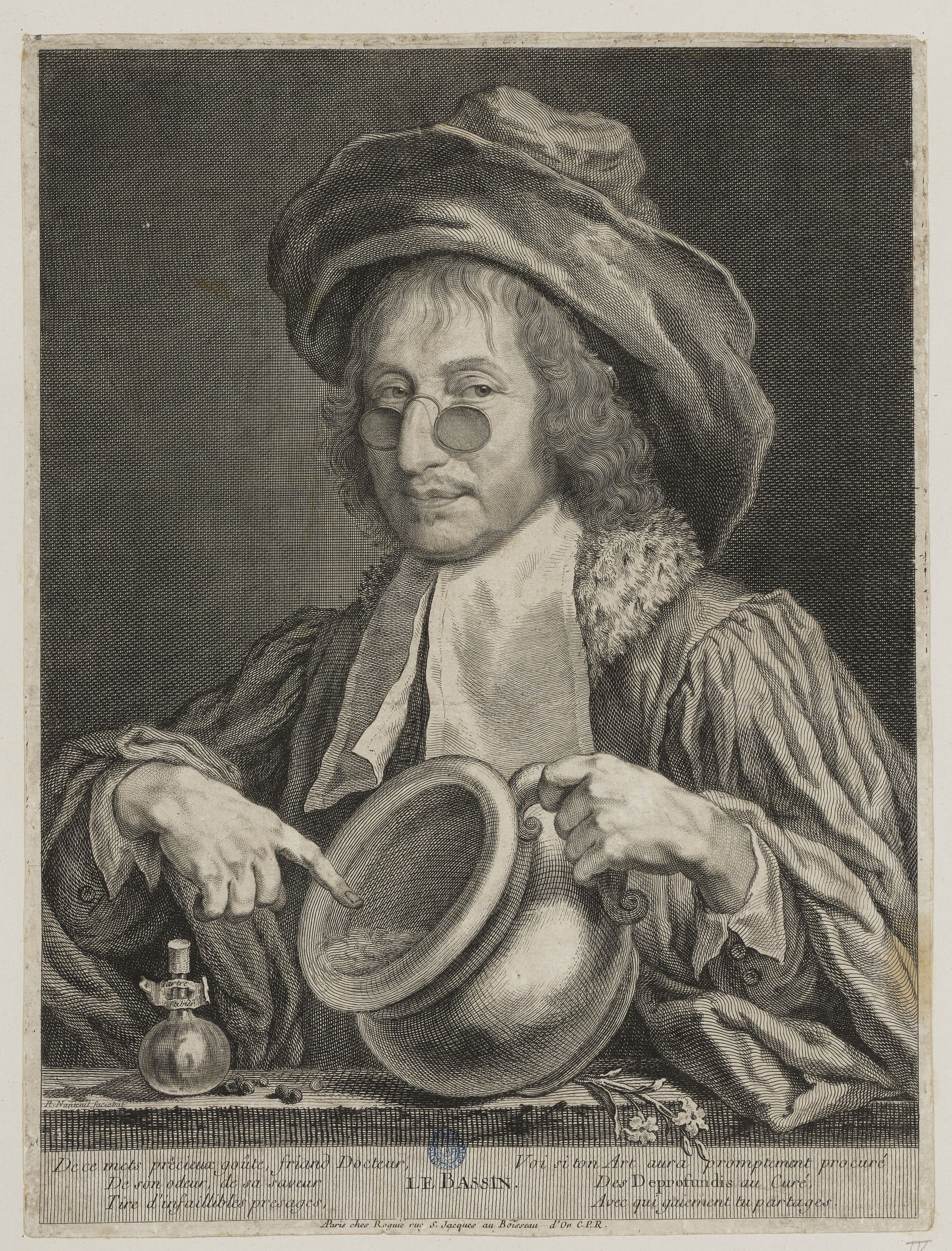 Robert Nanteuil, Le bassin (Dutuit 35)