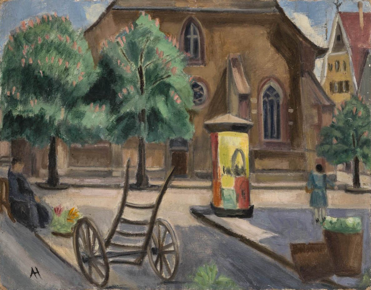 Alice Haarburger, Bei der Leonhardskirche