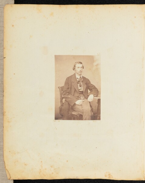 Jakob Höflinger, [Portrait of a man]