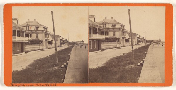 Unknown, [Seawall Looking North]/[Bay St. and Seawall]
