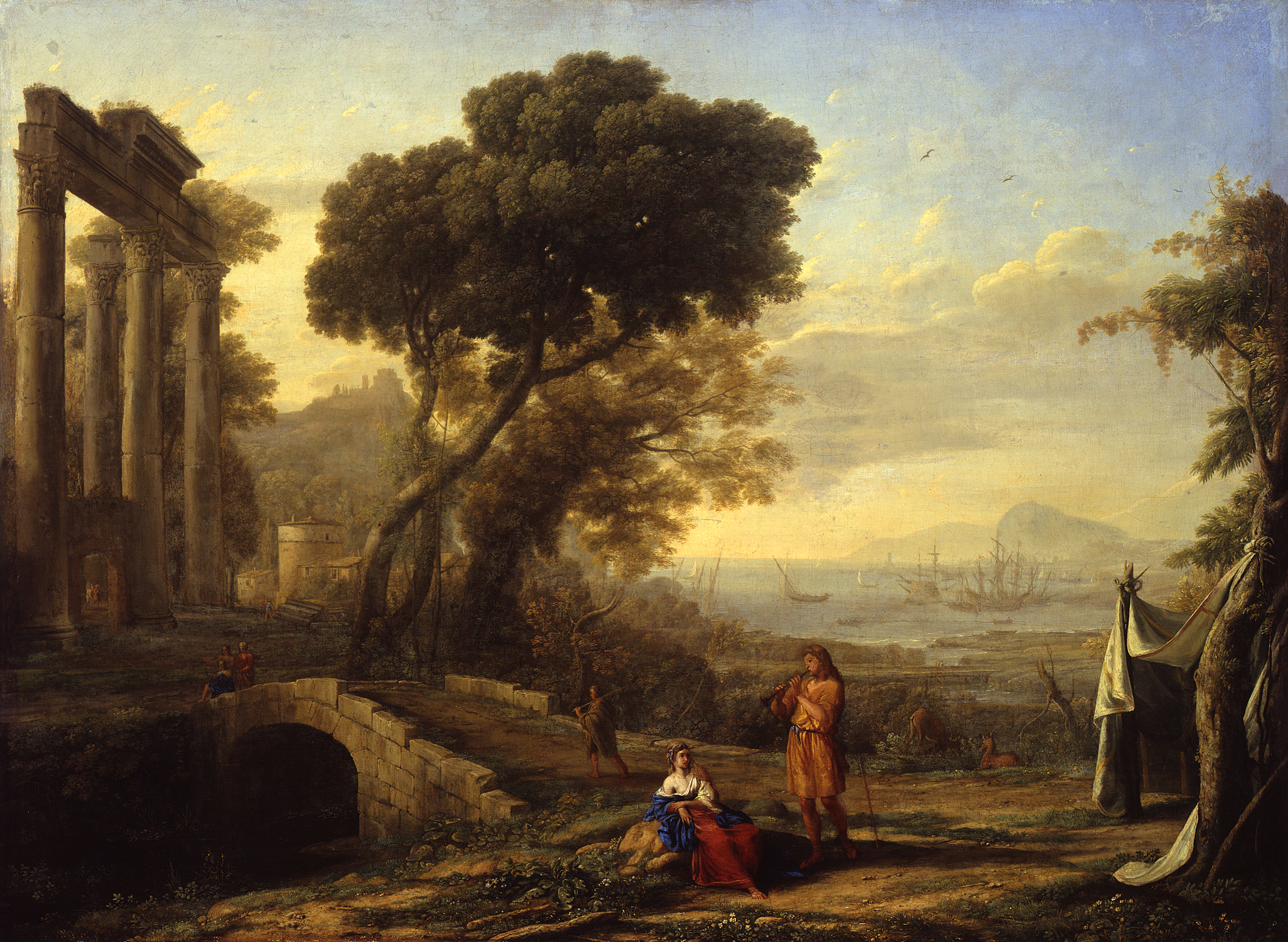Claude Lorrain, Italian Coastal Landscape