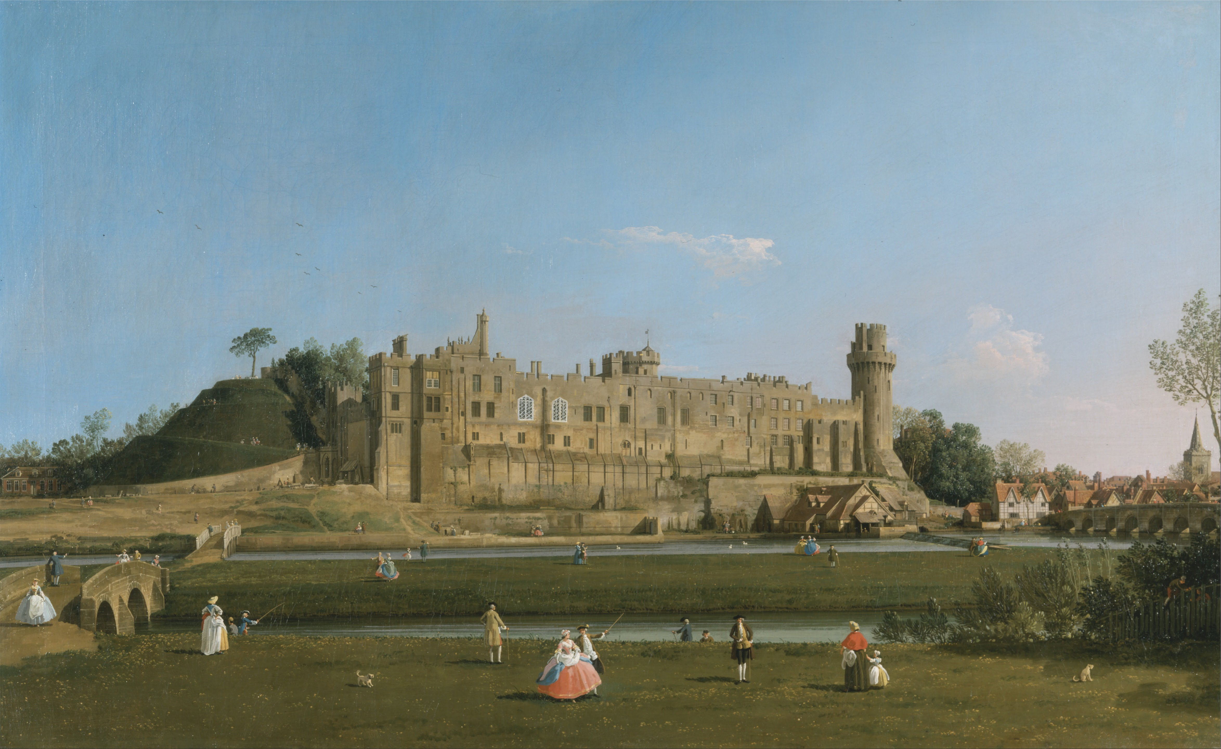 Canaletto, Warwick Castle