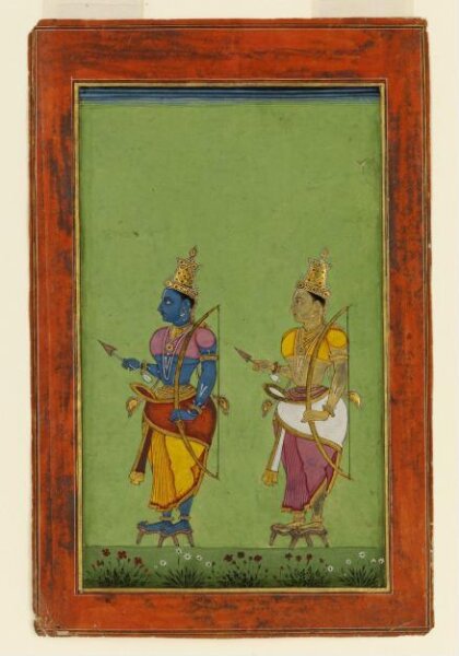Unknown, Rama and Lakshmana