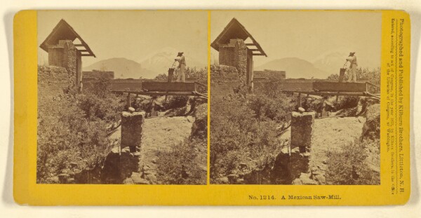 Benjamin West Kilburn, A Mexican Saw-Mill.