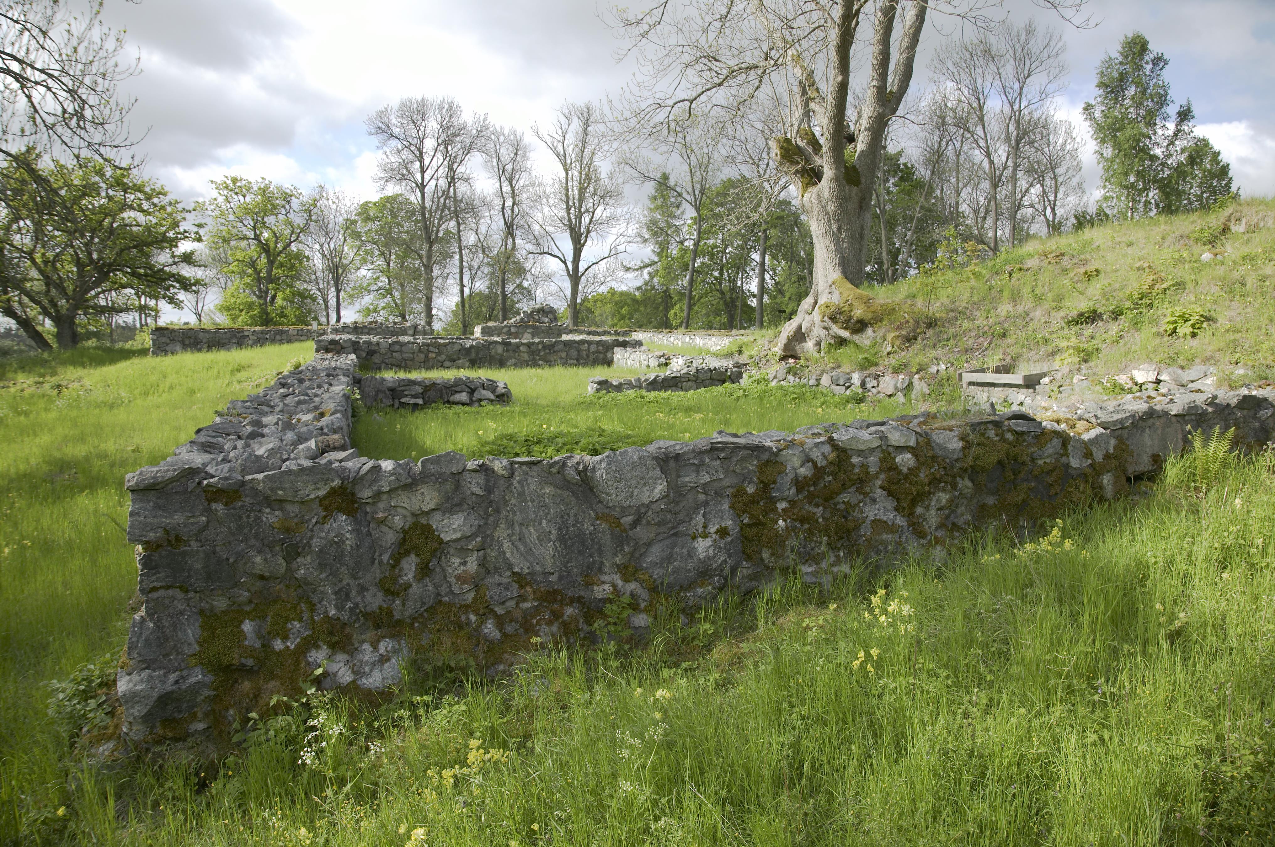 Bengt A Lundberg, Vårfruberga klosterruin