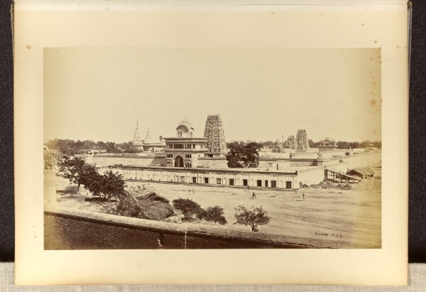 Samuel Bourne, Bindrabund; Group of Modern Temples, Built by Seth Luchnee Chund