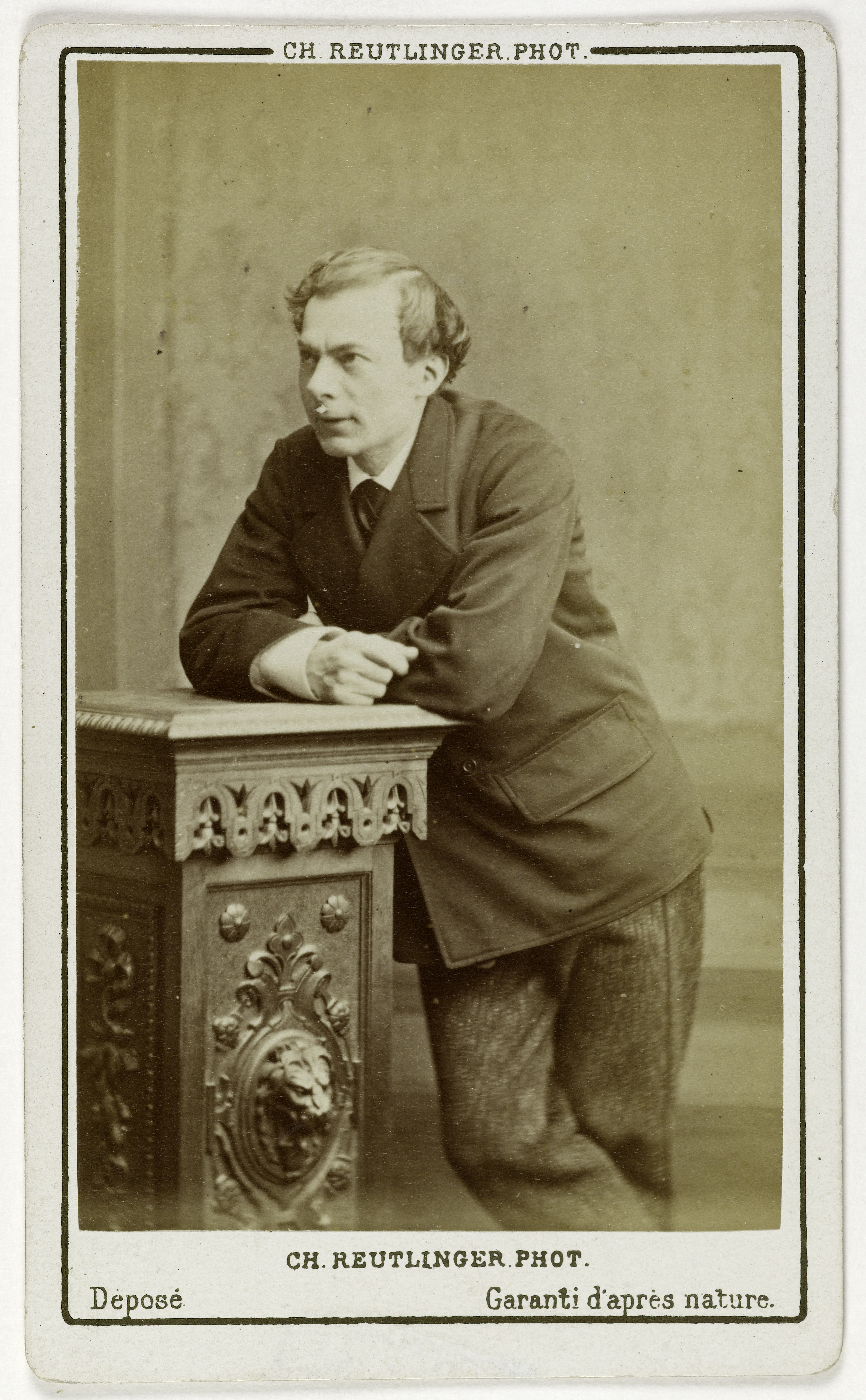 Charles Reutlinger, Portrait de Lassouche Louis, (L. Bouquin de Lassouche), (1828-1915), (acteur)