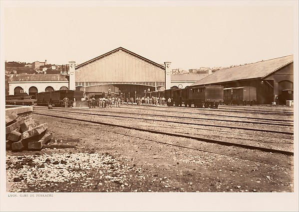 Edouard Baldus, Lyon, Gare de Perrache