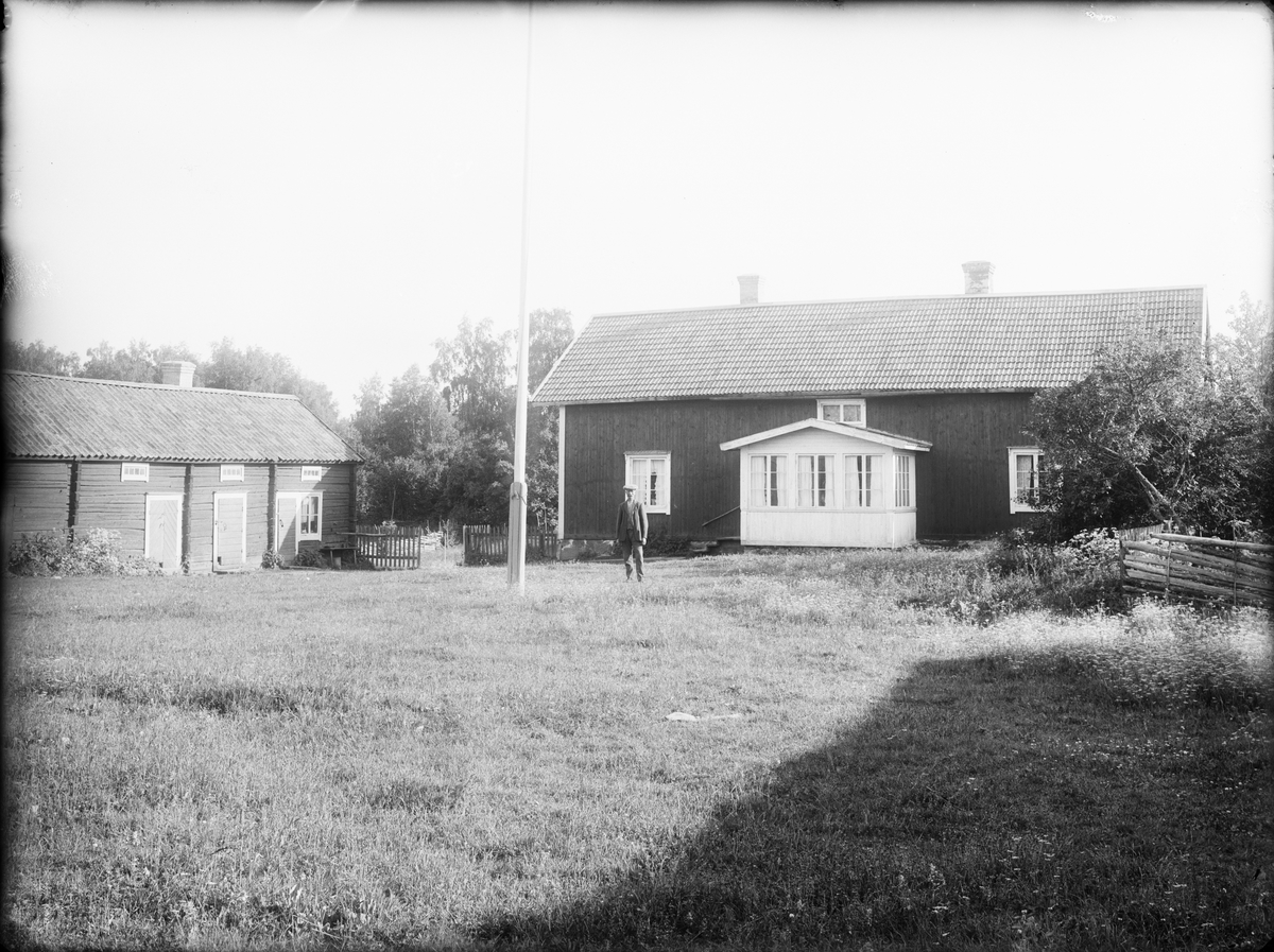Skötsner-Edhlund, Farm plan with buildings, Östhammar, Uppland