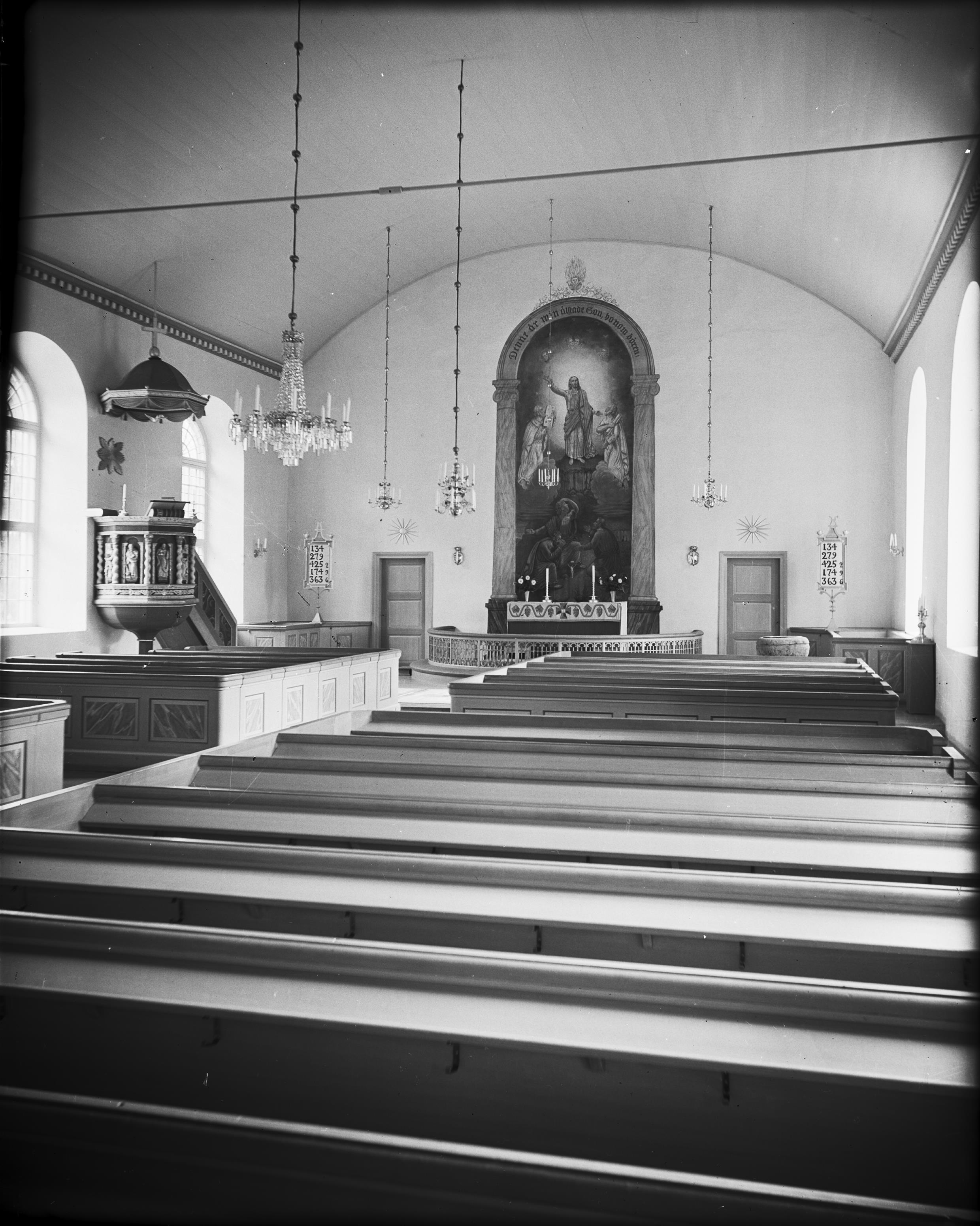 Axel Forssén, Hössna kyrka