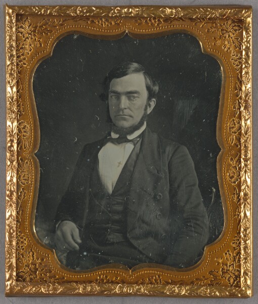 Unknown, [Portrait of a Seated Man with Chin Beard]