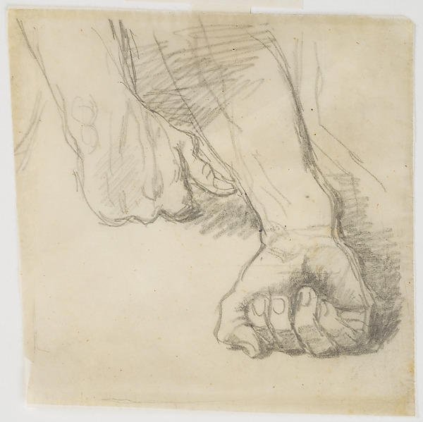 Jean Auguste Dominique Ingres, Study of Hands for "Christ Among the Doctors"