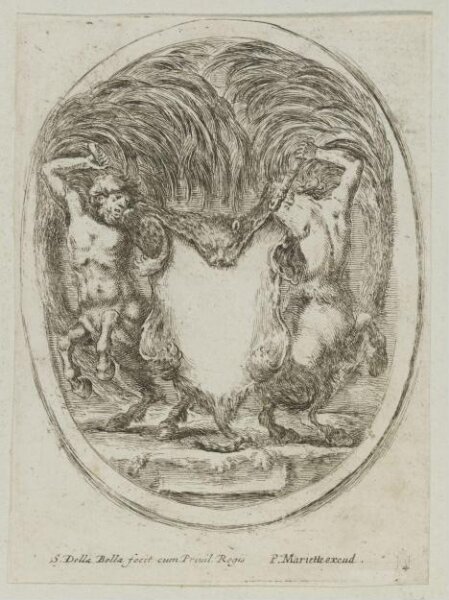 stefano della bella, Nouvelles inventions de Cartouches
