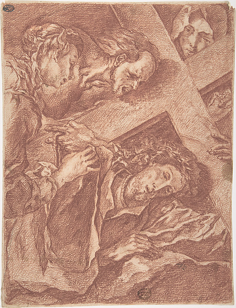 Anonymous, French, 18th century, Christ Carrying the Cross