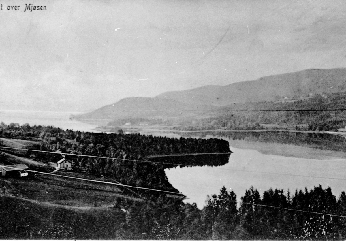 Anno Domkirkeodden, Oversikt Veldre, utsikt over Mjøsa, Botsenden.