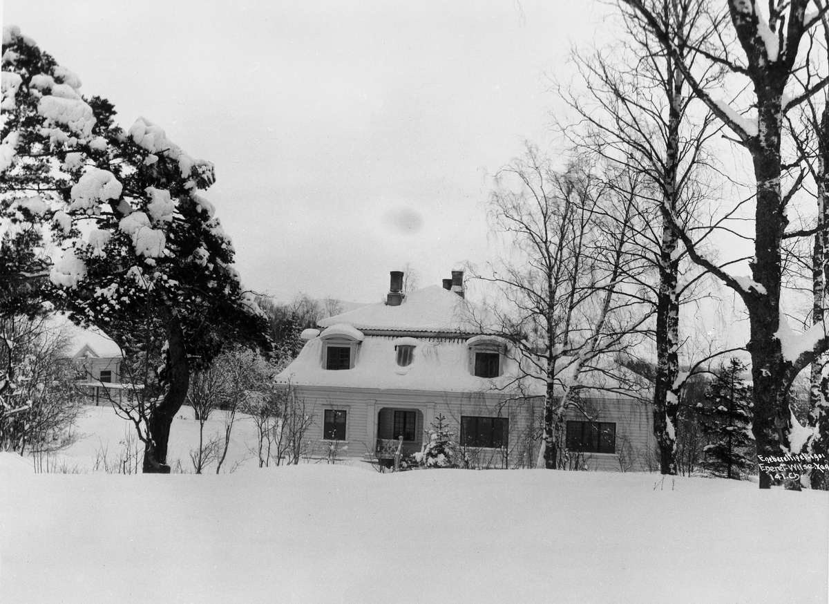 Anders Beer Wilse, Prot: Villa ved Slemdal i dyp sne Feb.1901